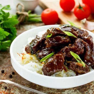 TWO PERSON Crockpot Mongolian Beef Meal!